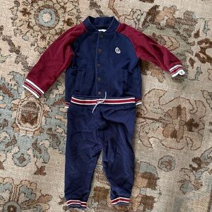Janie and Jack Navy Baby Outfit